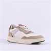 Ambitious AKTIF Low Top Laced Trainer - White Beige